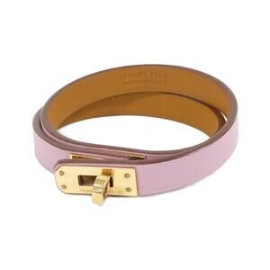 HERMES Pink Charm Bracelet